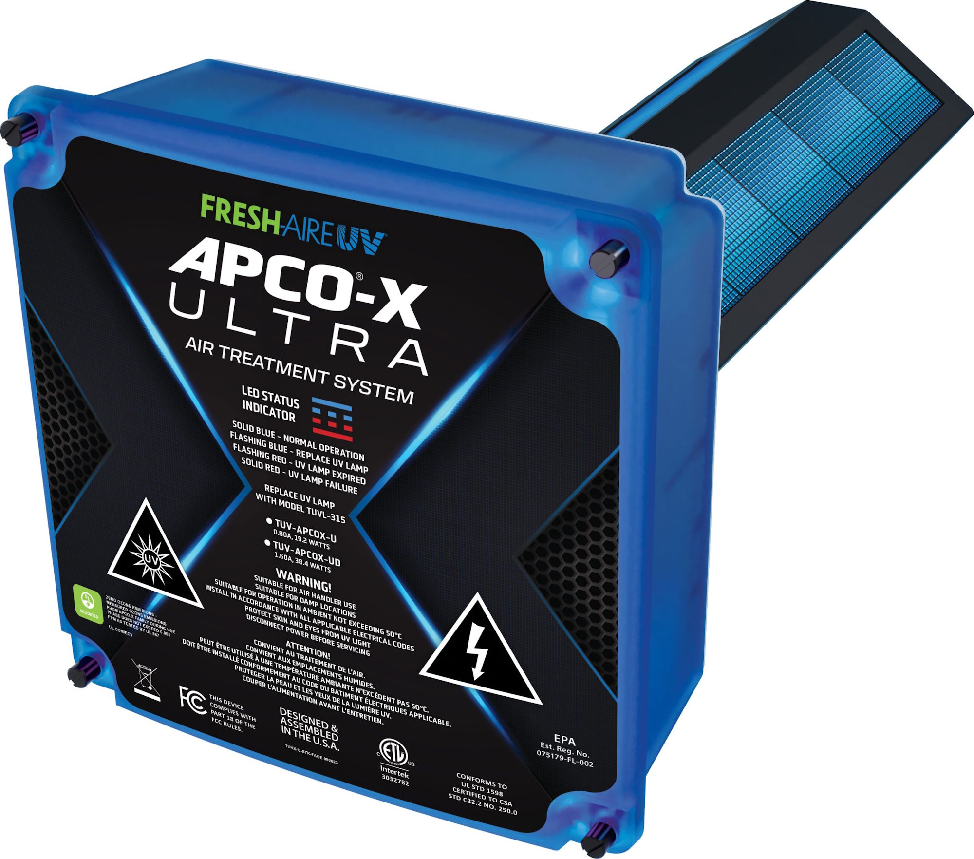 Fresh-Aire UV APCO-X Ultra whole-home air treatment system