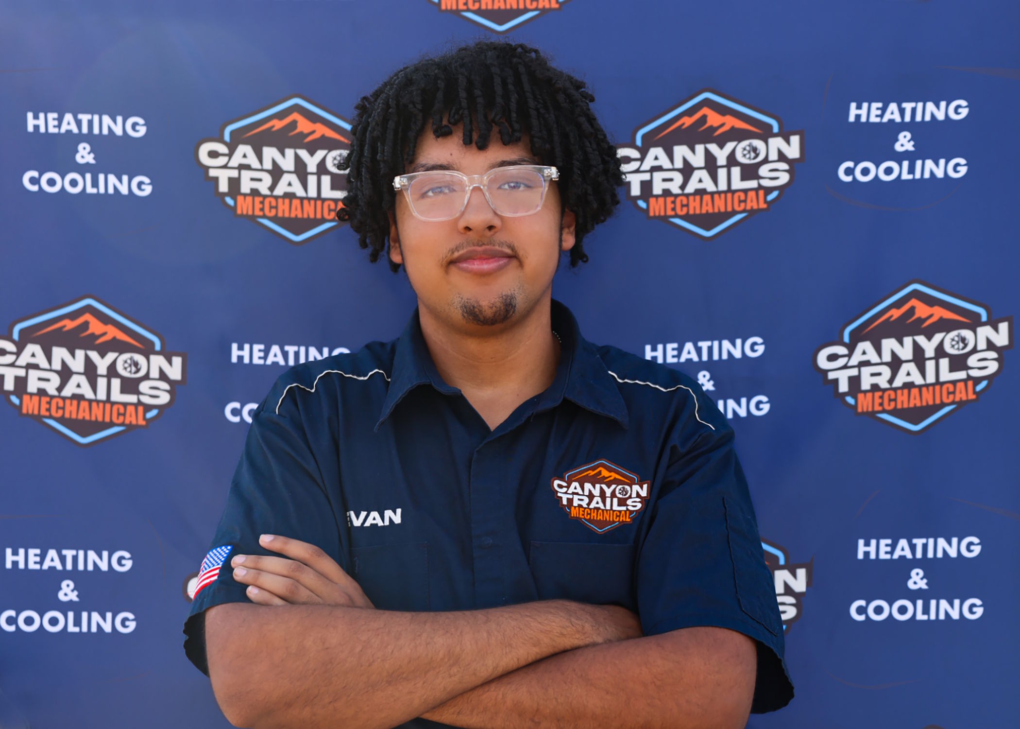 Evan, HVAC technician at Canyon Trails Mechanical