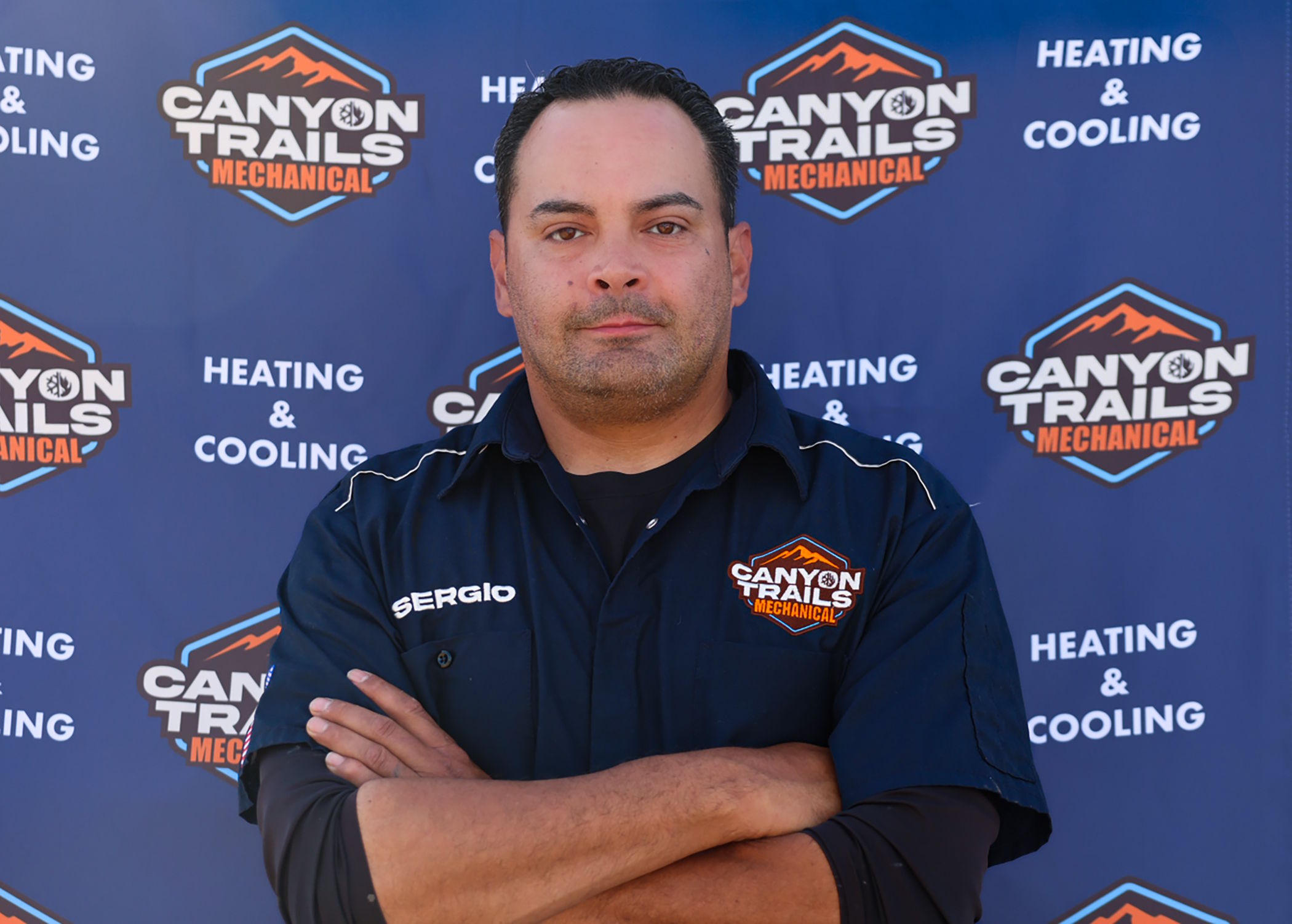 Sergio, HVAC technician at Canyon Trails Mechanical